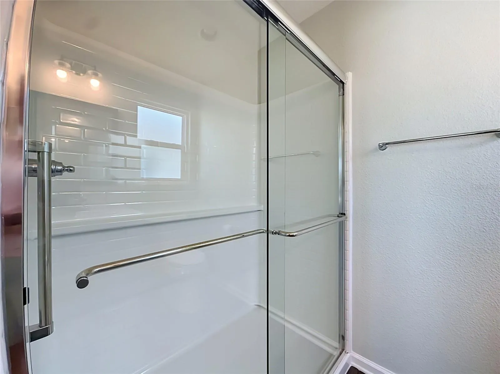 Primary Bathroom New Glass Shower Doors