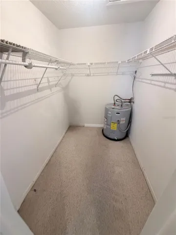 Large walk in closet