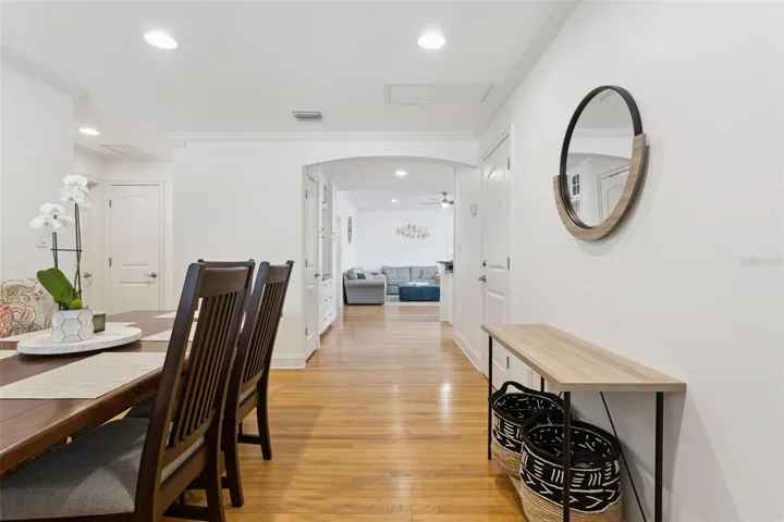 Entry and Dining room