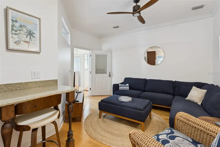 MIL Living Area with drop station