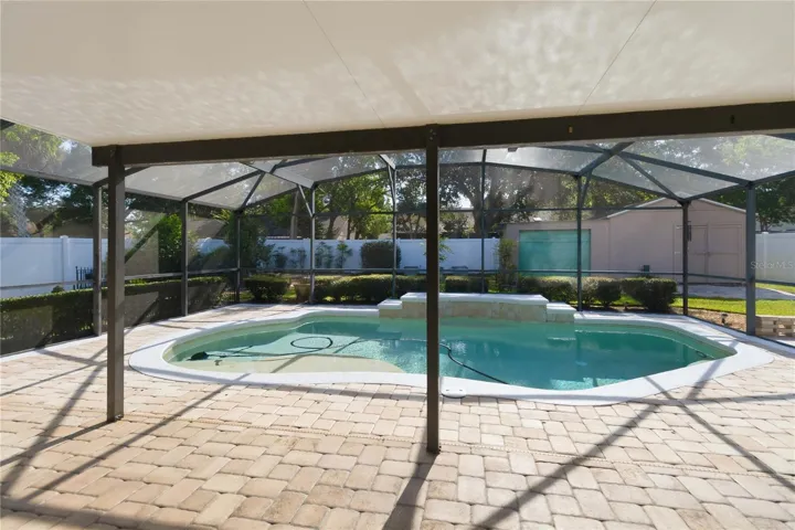 Time to go outside to enjoy the pool