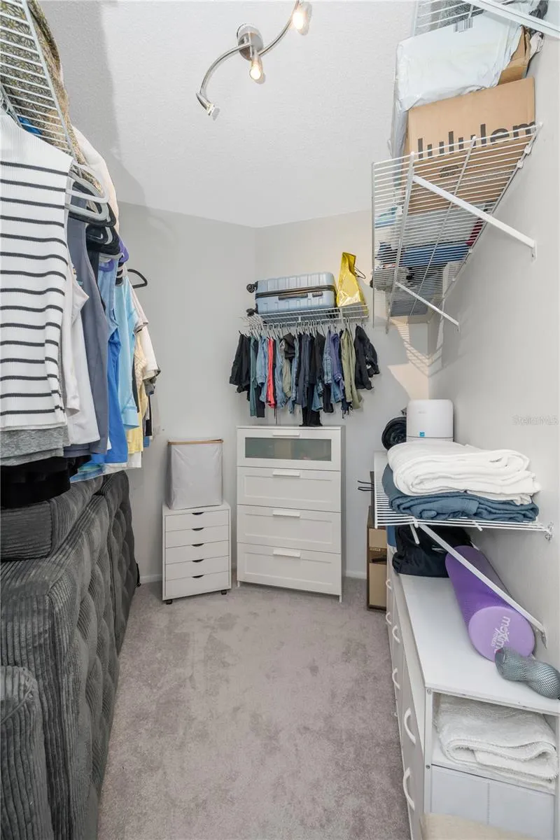 primary walk-in closet