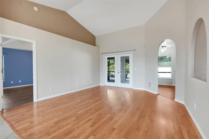 Primary entry off great room