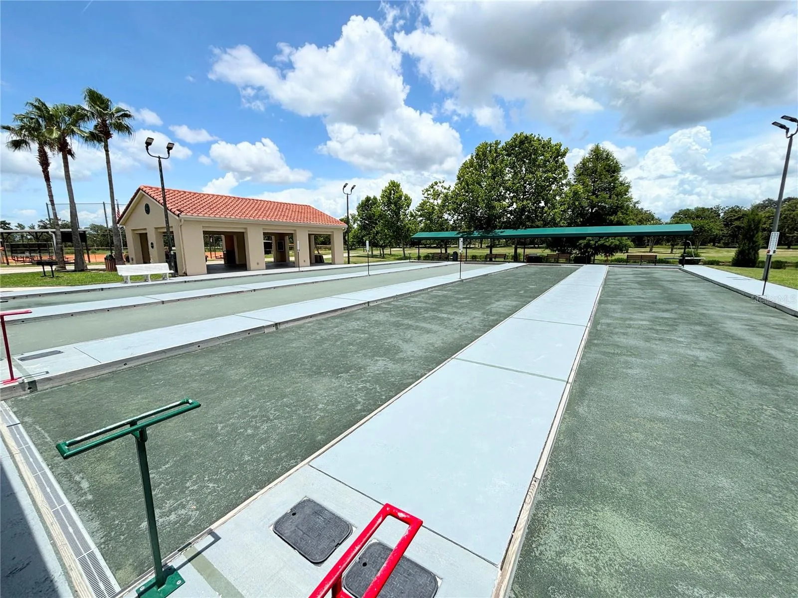 Bocce courts