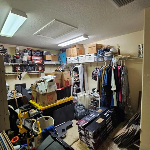 Extra Large Closet with storage options in Primary Bedroom