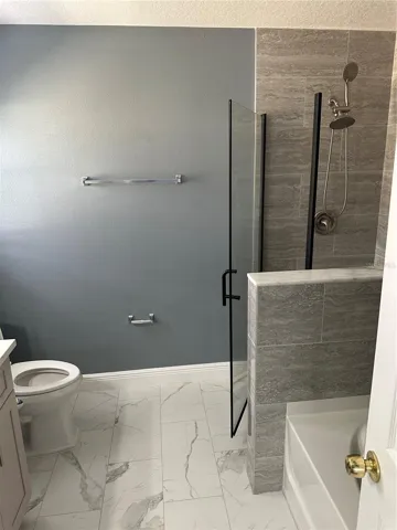 Master bathroom