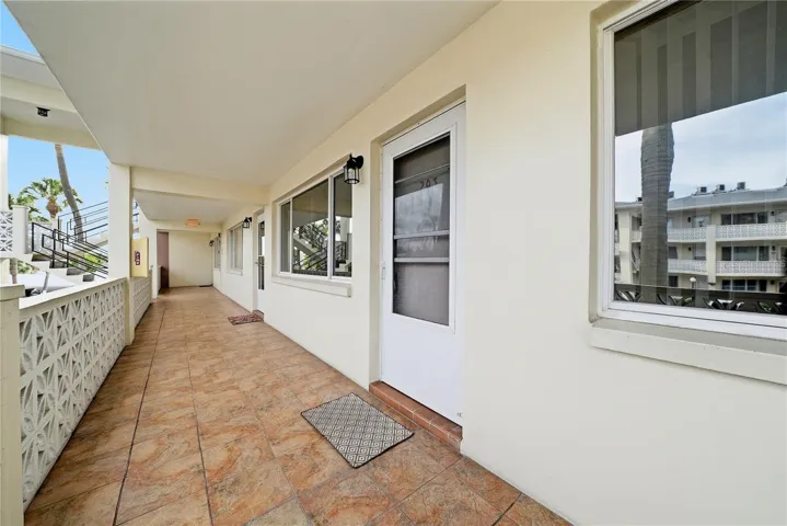 Front door area