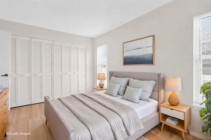 Spacious 3rd bedroom also big enough for a king with abundant closet space makes the perfect guest suite~
