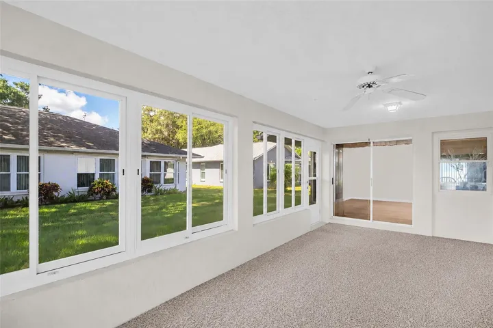 Sliders from the kitchen, dining room and master suite out to the lanai~