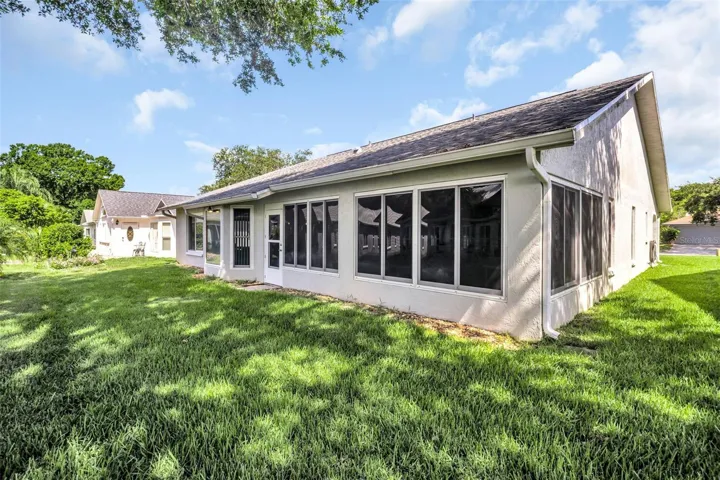Enough backyard space for an outdoor patio~