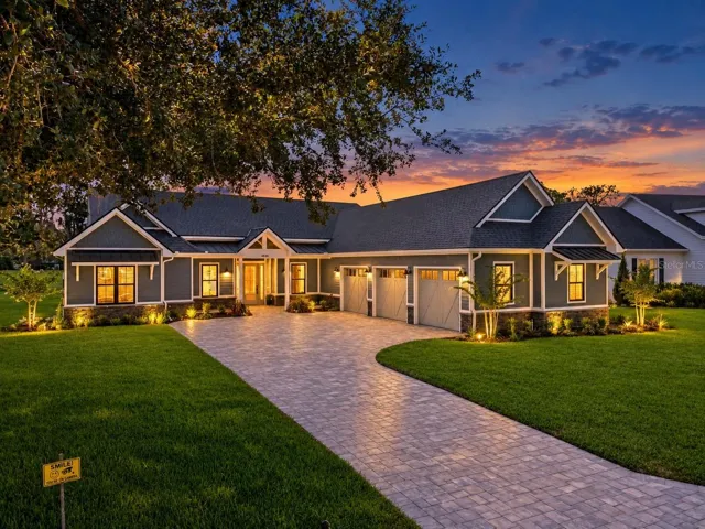 Your BRAND NEW BUILD 2026 custom ffarmhouse on nearly half-acre golf course lot in Cypresswood Golf & Country Club