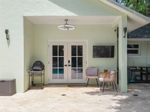 Rear Covered Porch