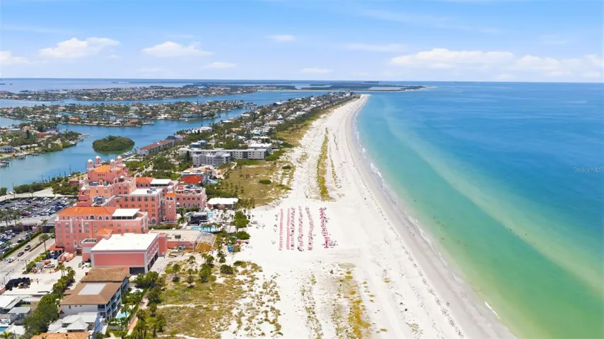 Local white sand beaches