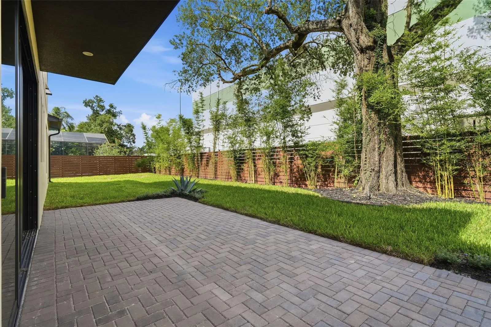 Rear Patio