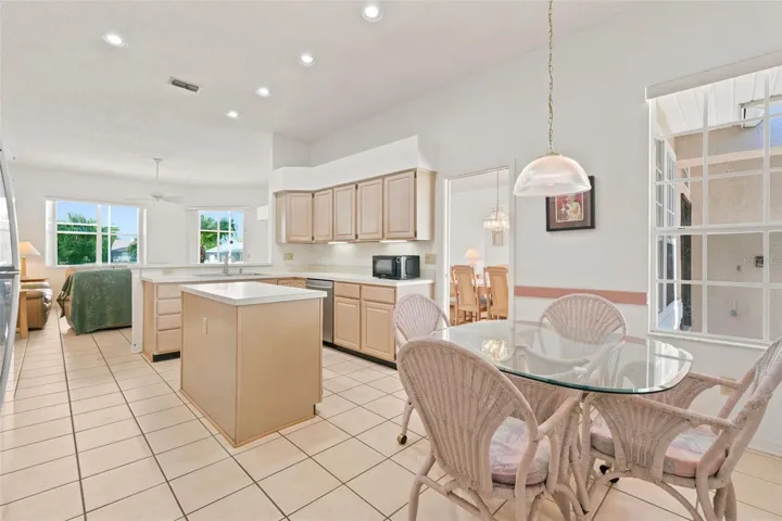 kitchen and breakfast nook