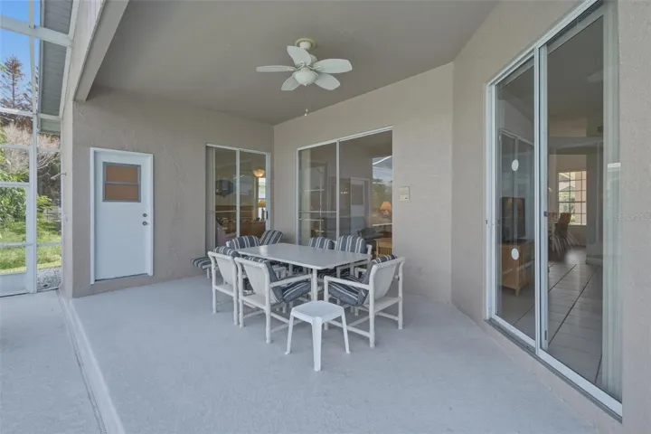 rear patio