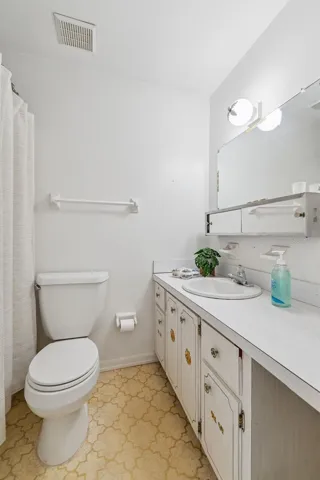 Guest Bathroom features a tub/shower unit