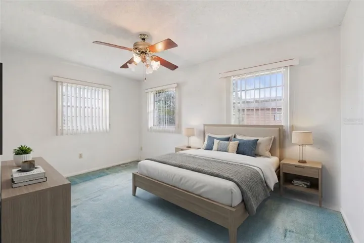 Primary Bedroom Virtually Staged