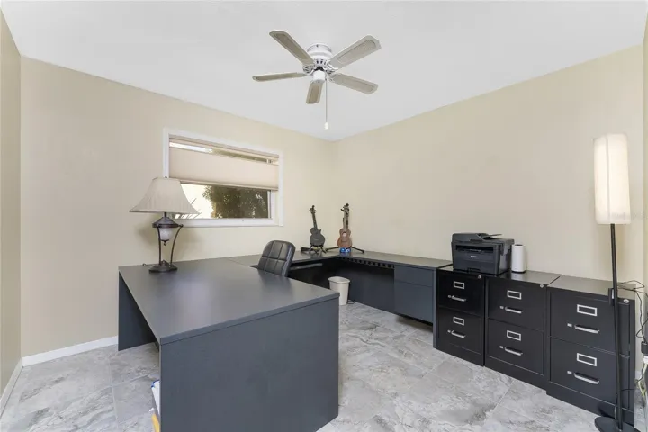 Third Bedroom currently used as an office
