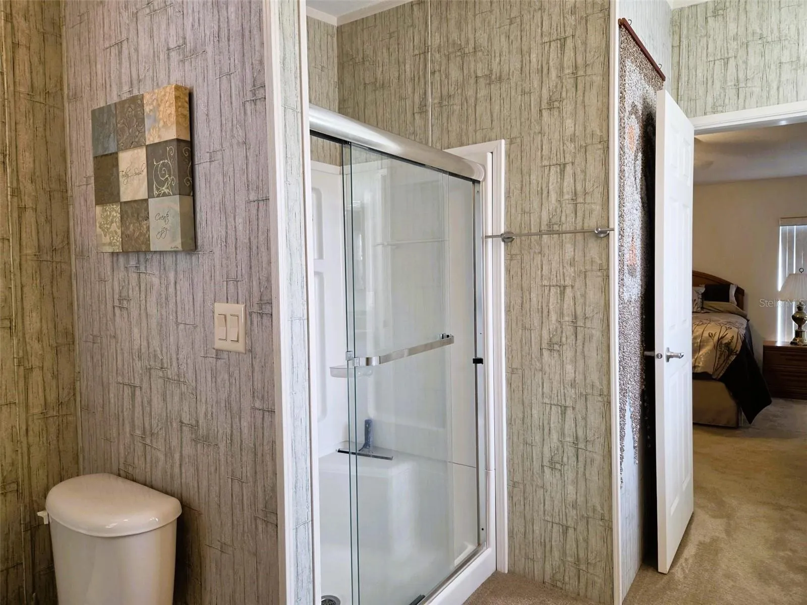 Walk in Shower in Primary Bath