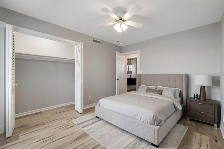 Primary Bedroom  virtually staged