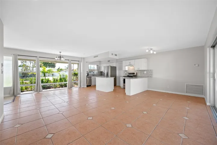 Open Concept Living Dining Room Combo