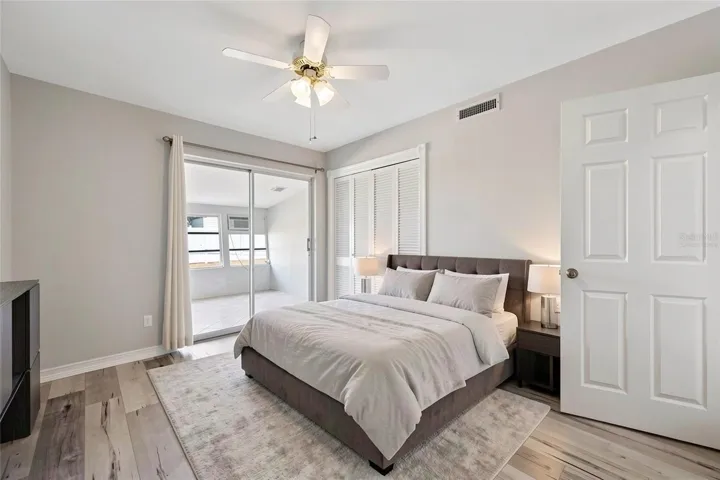 Guest Bedroom  virtually staged