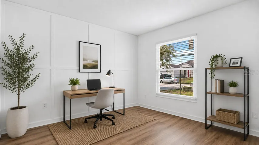 Office- Virtually Staged