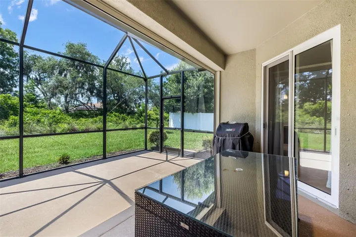 Screened in Lanai