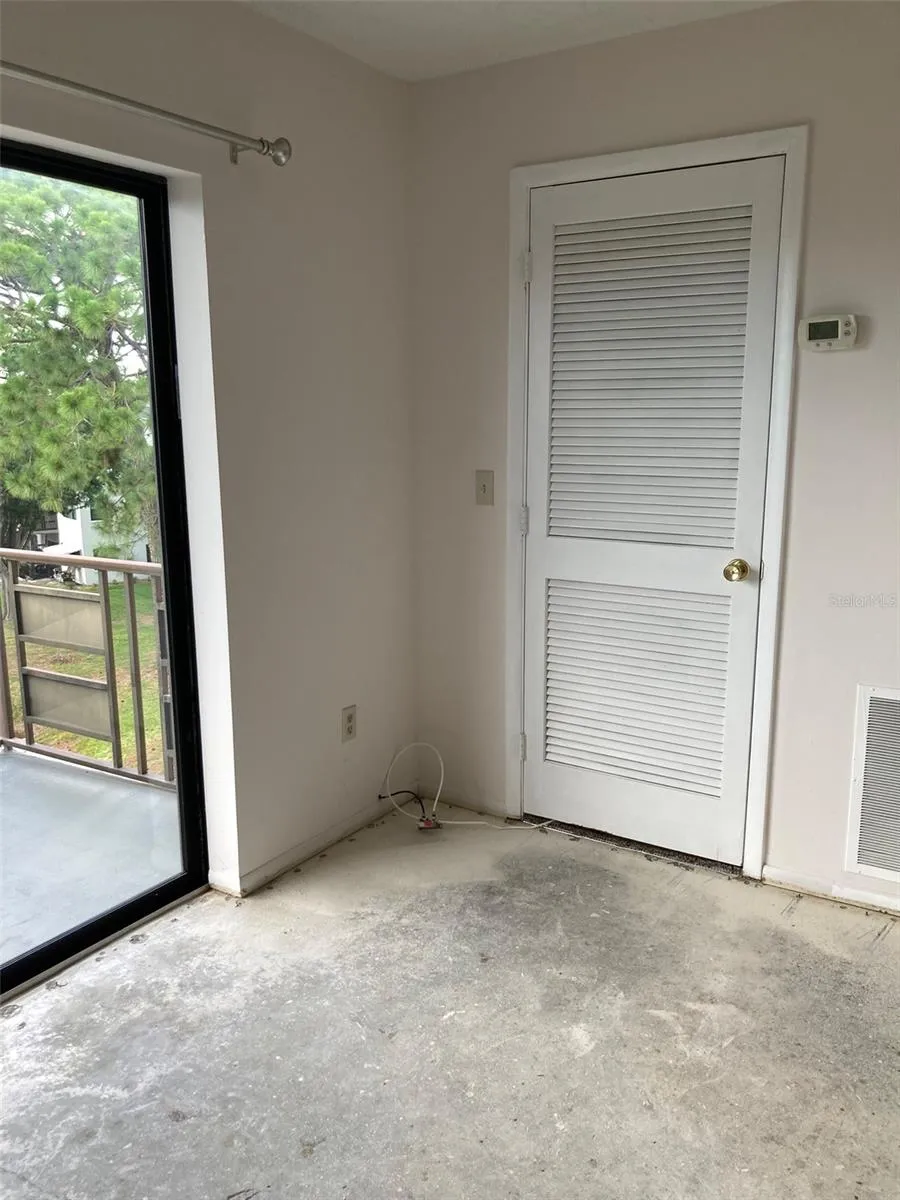 HVAC closet
