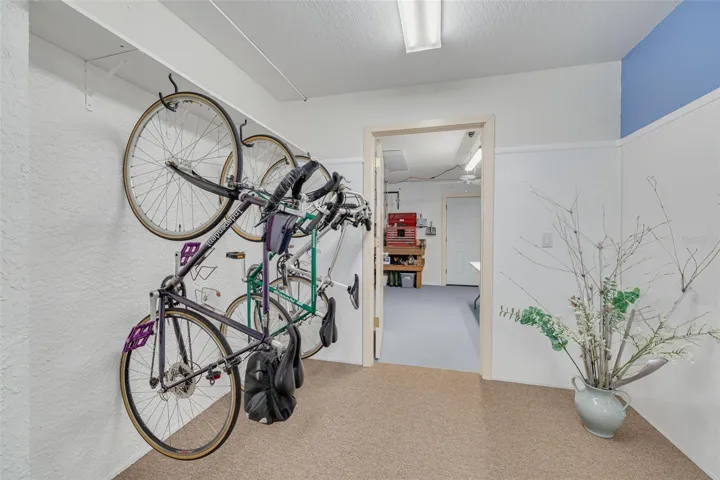 Lower Level Bike Storage