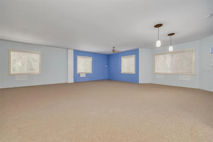 Lower Level - perfect hobby space