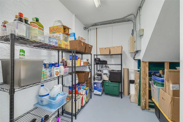 Lower Level Storage Closet