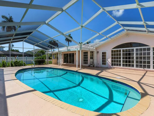Screened pool and large lanai