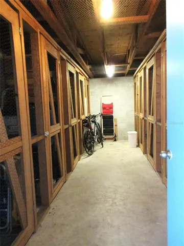 Separate Storage Closets