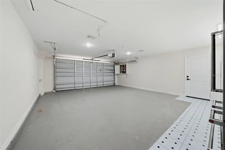 Large 2 car garage