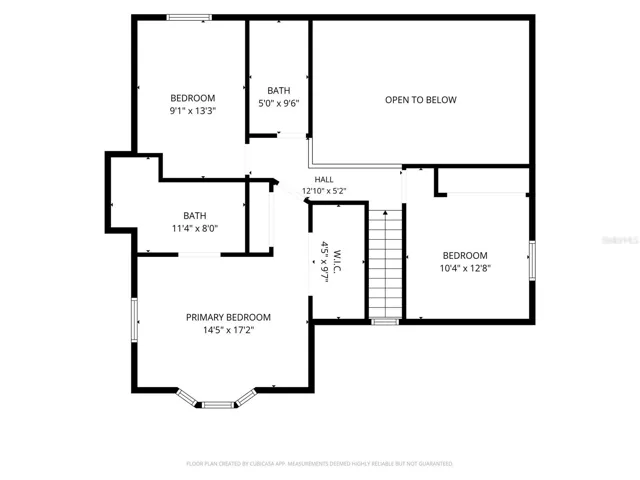 Floor Plan- Second Floor
