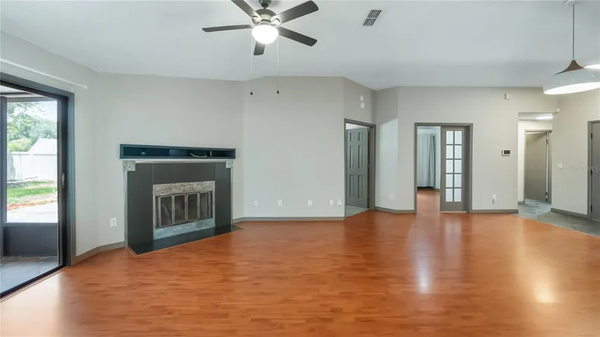 Great Room, Living Area, Fireplace