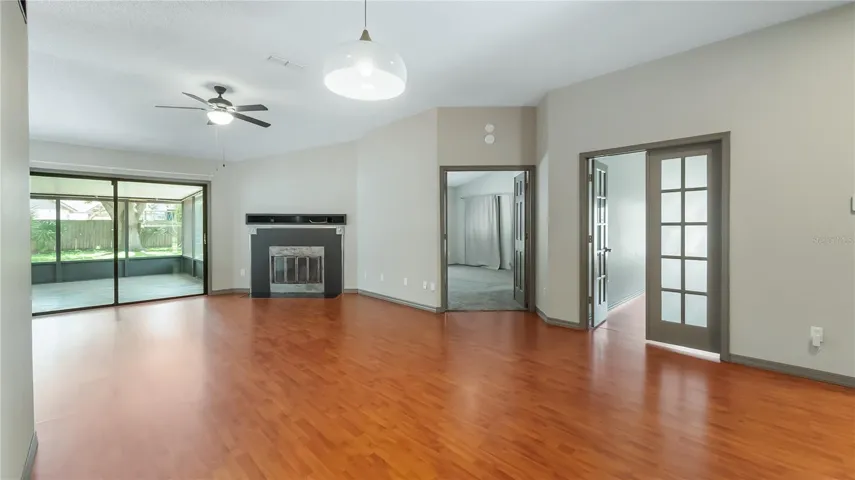 Great Room, Living Area, Fireplace
