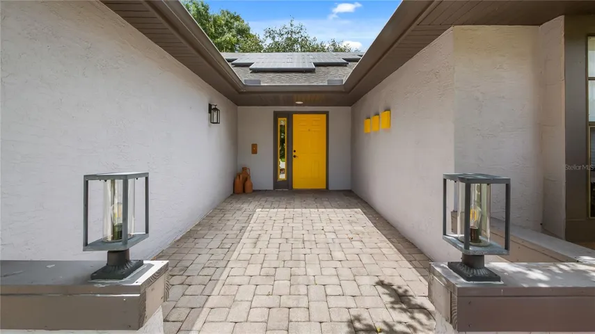 Front walkway