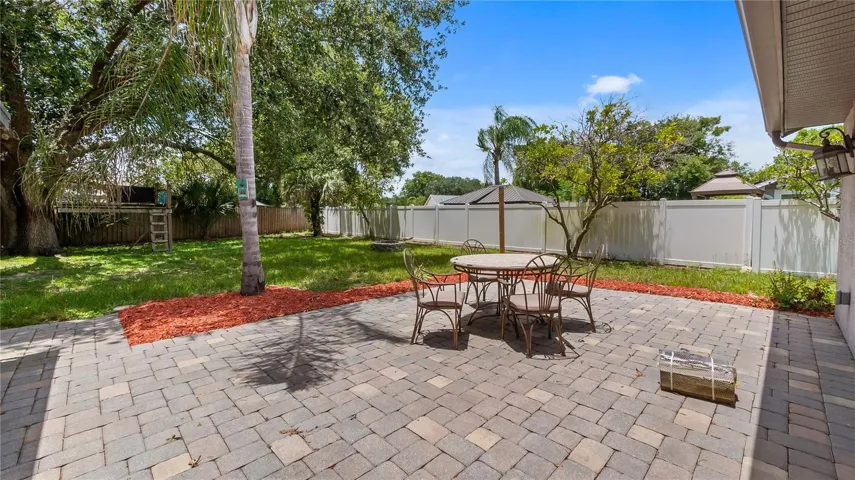 Large Backyard fully fenced