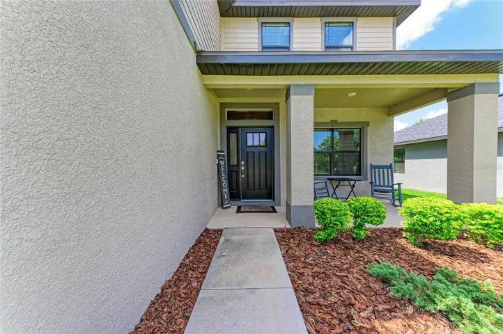Home Entry Outside & Front Porch