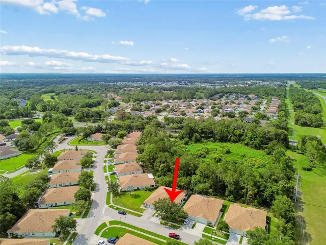 Areal View of home