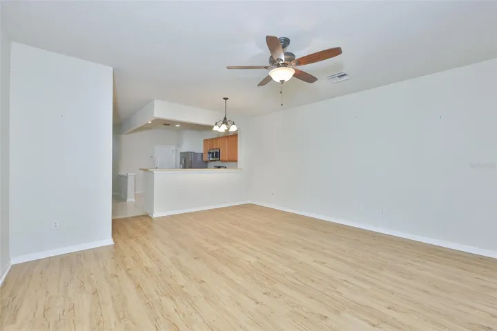 Beautiful 100% Waterproof Luxury Vinyl Flooring in Great Room
