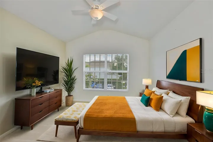 Virtually Staged 2nd Bedroom