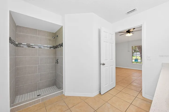 Updated primary en-suite bath.