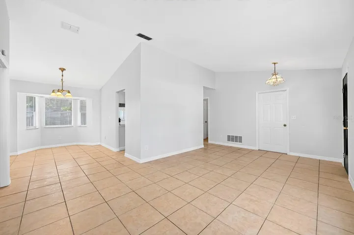 Formal living and dining.