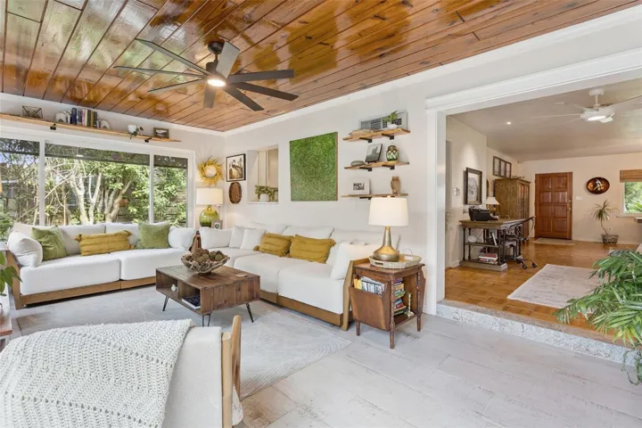 Family Room or would be a beautiful dining room