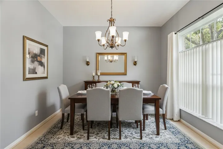 The front room can function as a formal dining/living room or office.  Depending on you preference and need.