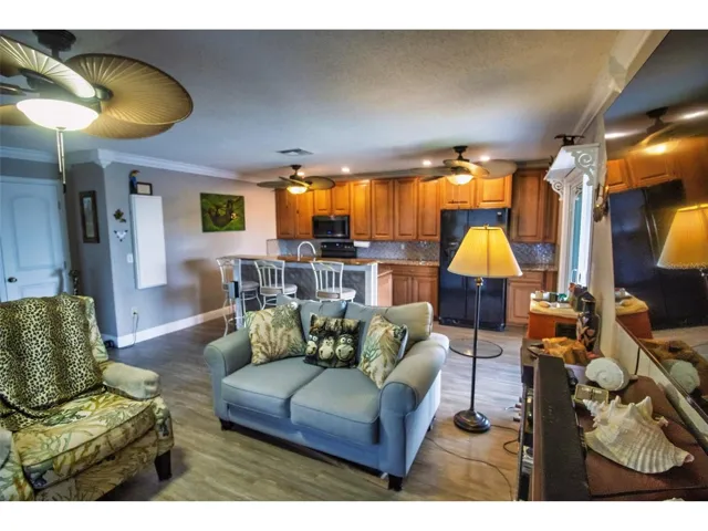 view toward kitchen from great room